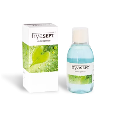 HYASEPT Optimizador dental x 5 ácido hialurónico 0.1% 250ml